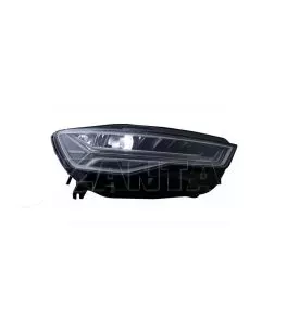 Μπροστινά Φανάρια Set Για Audi A6 4G C7 11-18 DRL Full Led Matrix Design & Dynamic Φλας Μαύρα Με Μοτέρ Carner 