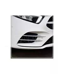 Τριμ Προφυλακτήρα Εμπρός Χρωμίου Για Mercedes-Benz A-Class W177 18+ Σετ 4 Τεμαχίων 