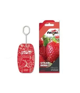 Αρωματικό Αυτοκινήτου Κρεμαστό Feral Fruity Collection Φράουλα 