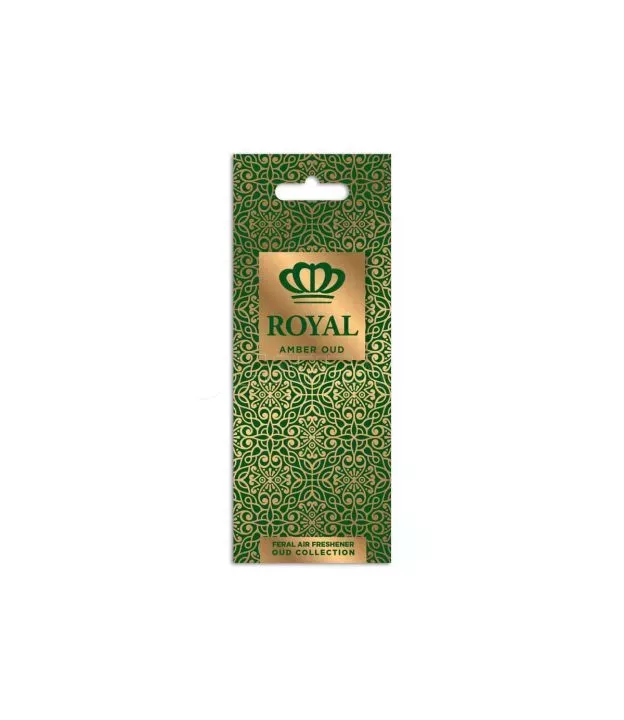 Αρωματικό Αυτοκινήτου Κρεμαστό Feral Royal Collection Amber Oud