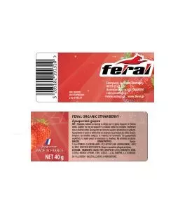 Αρωματικό Αυτοκινήτου Κονσέρβα Feral Black Strawberry 40GR 