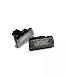 Led Φαναράκια Πινακίδας Για Mercedes-Benz E-Class W211, CLK W209, CLS W219, SLK R171, C-Class W203 Caravan Ζευγάρι 2 Τεμάχια 