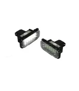 Led Φαναράκια Πινακίδας Για Mercedes-Benz E-Class W211, CLK W209, CLS W219, SLK R171, C-Class W203 Caravan Ζευγάρι 2 Τεμάχια 