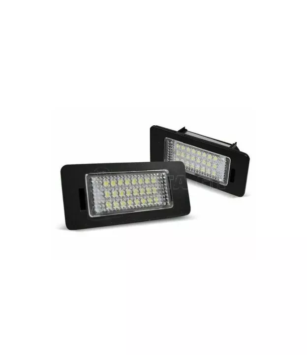 Led Φαναράκια Πινακίδας Για Audi A4 B8 / A5 B8 / Q5 8R / TT 8J / Skoda Yeti Fabia Octavia Combi / VW Passat B6 Combi Canbus Ζευγ