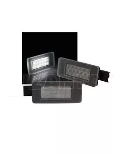 Led Φαναράκια Πινακίδας Για Peugeot 308/208/2008/207 CC / Citroen C5 08-15 Ζευγάρι 2 Τεμάχια 