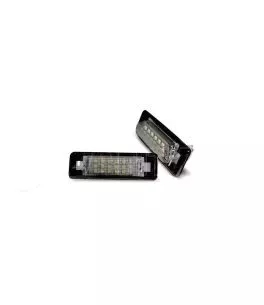 Led Φαναράκια Πινακίδας Για Mercedes-Benz C-Class W202 97-01 Sedan Facelift , E-Class W210 95-02 Ζευγάρι 2 Τεμάχια 
