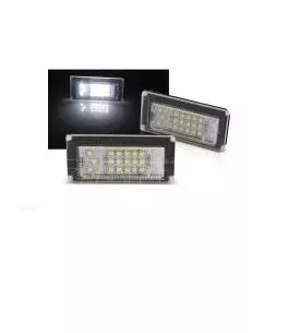 Led Φαναράκια Πινακίδας Για Mini Cooper R50 R53 Hatchback 01-06 R52 Cabrio 04-08 Ζευγάρι 2 Τεμάχια 