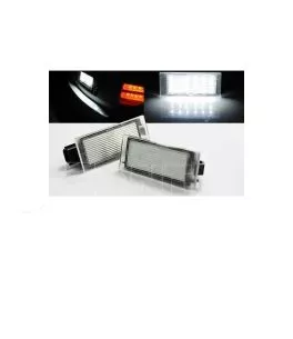 Led Φαναράκια Πινακίδας Για Renault Clio , Megane , Laguna , Twingo Vel Satis Ζευγάρι 2 Τεμάχια 