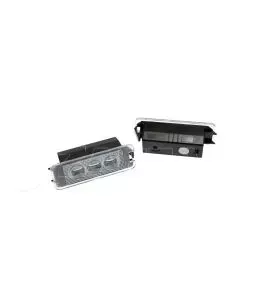 Led Φαναράκια Πινακίδας 3 LED High Power Για VW Golf / Polo / Scirocco / Passat / Beetle / Lupo Canbus Ζευγάρι 2 Τεμάχια 