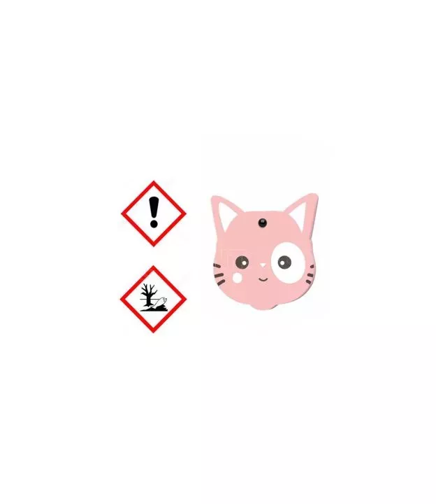 Αρωματικό Αυτοκινήτου Κρεμαστό Cutie Cat Aroma Με Άρωμα Τσιχλόφουσκα