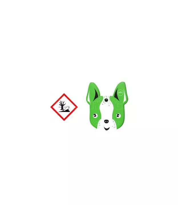 Αρωματικό Αυτοκινήτου Κρεμαστό Dog Fancy Green Aroma Με Άρωμα Πράσινο Μήλο