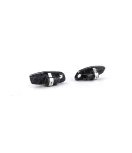 Φλας Καθρέπτη Για Peugeot 207/ 308 / 3008 / 5008 RCZ / Citroen C3 /DS3 / DS4/ C5 Dynamic Mαύρο 2 Τεμάχια 