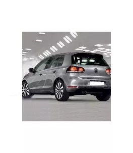 Αεροτομή Οροφής Για VW Golf VI (6) 08-11 GTI / R20 Look Με Στοπάκι Abs Πλαστικό 