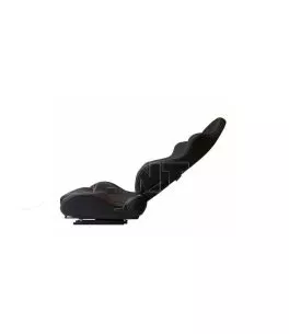 Καθίσματα Bucket Apollo Sport Δερματίνη Μαύρο Με Άσπρες Ραφές Ζευγάρι 2 Τεμαχίων 