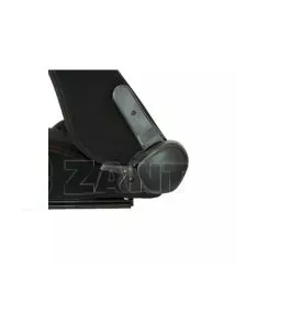 Καθίσματα Bucket Apollo Sport Ύφασμα Μαύρο Με Κόκκινες Ραφές Ζευγάρι 2 Τεμαχίων 