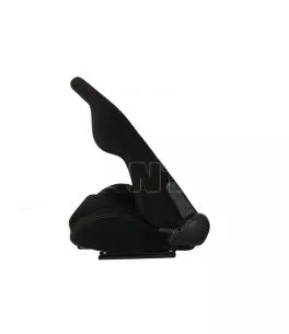 Καθίσματα Bucket Apollo Sport Ύφασμα Μαύρο Με Κόκκινες Ραφές Ζευγάρι 2 Τεμαχίων 