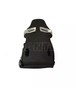 Καθίσματα Bucket GT-Sport Ύφασμα Μαύρο Ζευγάρι 2 Τεμαχίων 