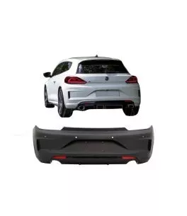 Πισινός Προφυλακτήρας Για VW Scirocco 14-17 Facelift R20 Look 