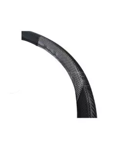 Κάλυμμα Τιμονιού Αυτοκινήτου Δερματίνη X-Treme Sport Μαύρο-Carbon Medium 38cm 