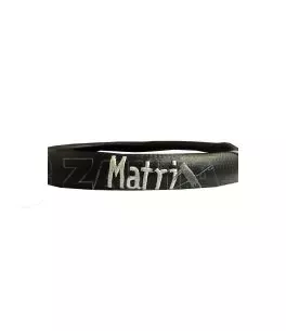 Κάλυμμα Τιμονιού Αυτοκινήτου Δερματίνη Matrix Γκρι Medium 38cm 