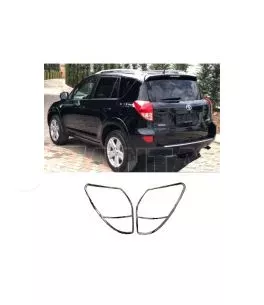 Μασκάκια Πισινών Φαναριών Χρωμίου Για Toyota Rav4 06-11 2 Τεμάχια 