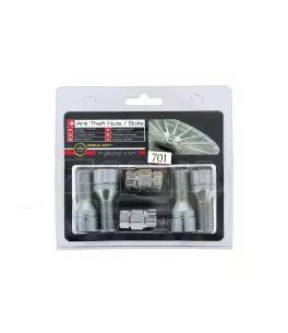 Αντικλεπτικά Μπουλόνια Ασφαλείας Butzi Premium Kit 6 pcs Με Μοναδικό Κλειδί-Εργαλείο Type-CC M14x1.25 L27 T17 