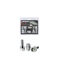 Αντικλεπτικά Μπουλόνια Ασφαλείας Butzi Premium Kit 6 pcs Με Μοναδικό Κλειδί-Εργαλείο Type-FF M14x1.50 L28 T17 
