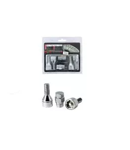 Αντικλεπτικά Μπουλόνια Ασφαλείας Butzi Premium Kit 6 pcs Με Μοναδικό Κλειδί-Εργαλείο Type-EE M12x1.25 L26 T17 