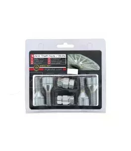 Αντικλεπτικά Μπουλόνια Ασφαλείας Butzi Pro Kit 6 pcs Με Μοναδικό Κλειδί-Εργαλείο Type-JJ M12x1.25 L37 T17 