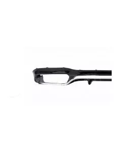 Diffuser Πίσω Προφυλακτήρα Για Mercedes-Benz E-Class W213 16-19 Με Amg Προφυλακτήρα Μαύρο/Χρώμιο 