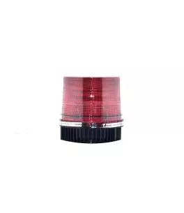 Φάρος Ασφαλείας Αυτοκινήτου Μαγνητικός Led 12V /24V 10,5x11.5cm Κόκκινος 