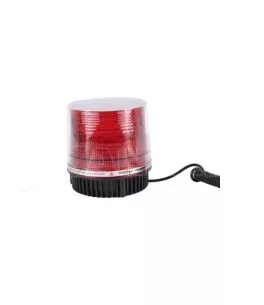 Φάρος Ασφαλείας Αυτοκινήτου Μαγνητικός Led 12V 9,5x11.5cm Κόκκινος 