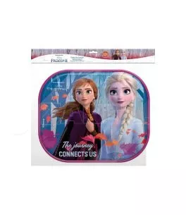 Ηλιοπροστασίες Κουρτινάκια Πλαϊνά Frozen 2 Με Πόστερ Χρωματιστμού  44 x 36 cm 2 Τεμάχια 