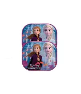 Ηλιοπροστασίες Κουρτινάκια Πλαϊνά Frozen 2 Με Πόστερ Χρωματιστμού  44 x 36 cm 2 Τεμάχια 