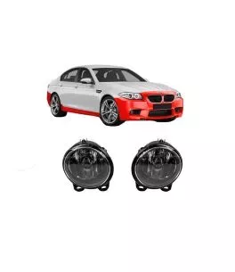 Προβολείς Ομίχλης Για  Bmw 2 F22 F23 13+ / 3 E92 E93 05-08 / 5 F07 GT,F10  F11 09+  Για M-Tech Προφυλακτήρες 2 Τεμάχια 