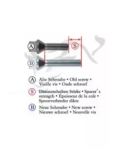 Αποστάτες Τροχών 30mm (15mm+15mm) 5x112 NLB 66,6mm Για Mercedes-Benz ML W164 05-11 2 Τεμάχια 