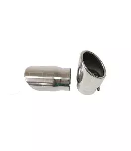 Μπούκες Εξάτμισης S-line Look Για Audi Q5 08+ / Q7 05+ / A4 B6 B7 B8 A6 4F Sline 2 Τεμάχια 