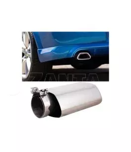 Μπούκα Εξάτμισης Universal Ανοξείδωτη Ασημί Opel Astra OPC Look 4008OPC 1 Τεμάχιο 