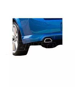 Μπούκα Εξάτμισης Universal Ανοξείδωτη Ασημί Opel Astra OPC Look 4008OPC 1 Τεμάχιο 