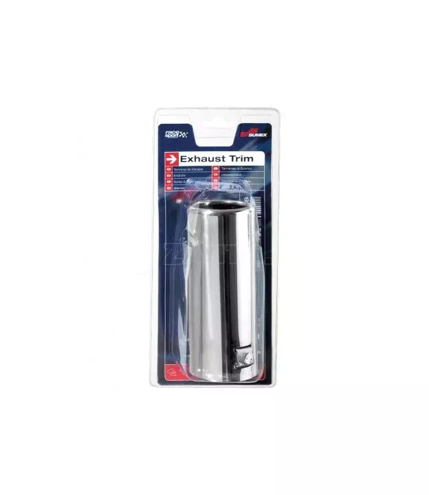 Μπούκα Εξάτμισης Universal Ανοξείδωτη Φιμέ Φ40-67mm Οβαλ 4008700 1 Τεμάχιο