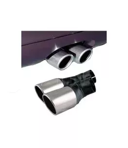 Μπούκα Εξάτμισης Διπλή GTI Look Για VW Golf V (5) TDI 4008GTI 1 Τεμάχιο 