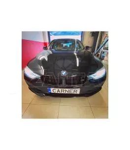 Καρδιές Μάσκας Για Bmw 3 F30 / F31 11-18 M4 Look Με Διπλή Γρίλια Μαύρο Γυαλιστερό Με 2 Τεμάχια 