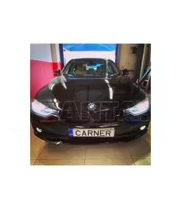 Καρδιές Μάσκας Για Bmw 3 F30 / F31 11-18 M4 Look Με Διπλή Γρίλια Μαύρο Γυαλιστερό Με 2 Τεμάχια 