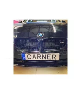 Καρδιές Μάσκας Για Bmw 3 F30 / F31 11-18 M4 Look Με Διπλή Γρίλια Μαύρο Γυαλιστερό Με 2 Τεμάχια 