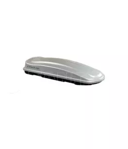 Μπαγκαζιέρα Οροφής Space 430L Silver Γυαλιστερή Με Διπλό Άνοιγμα 