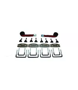 Μπαγκαζιέρα Οροφής Cube 470L Silver Mat Με Μονό Άνοιγμα 