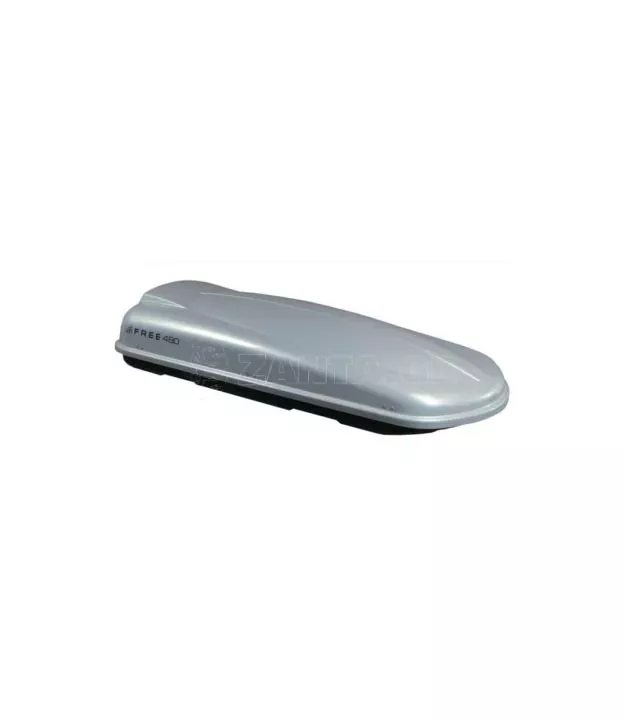 Μπαγκαζιέρα Οροφής Free 480L Silver Γυαλιστερή Με Διπλό Άνοιγμα & Quick Fix Τοποθέτηση