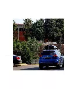 Μπαγκαζιέρα Οροφής Free 480L Μαύρη Γυαλιστερή Με Διπλό Άνοιγμα & Quick Fix Τοποθέτηση 