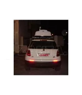 Μπαγκαζιέρα Οροφής Free 420L Λευκή Γυαλιστερή  Με Διπλό Άνοιγμα & Quick Fix Τοποθέτηση 