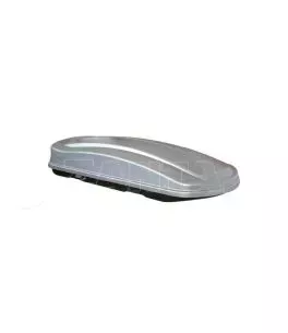 Μπαγκαζιέρα Οροφής Space 530L Silver Γυαλιστερή Με Διπλό Άνοιγμα 